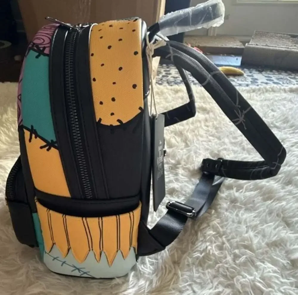 Loungefly Disney The‎ Nightmare Before Christmas Sally Patchwork Mini Backpack